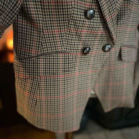 Women’s Banana Republic Double-Breasted Plaid Blazer - Picture 8 of 8